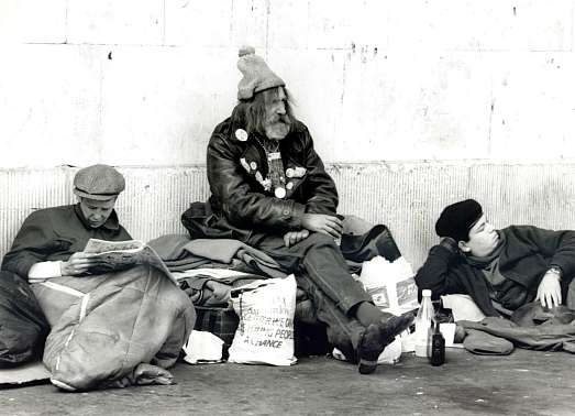 Homeless, Covent Garden 1994